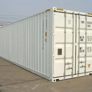 Container Marítimo 40 Pés High Cube Branco RAL 9010