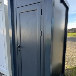 Módulo Sanitário Simples Cinza - WC Autônomo Compacto