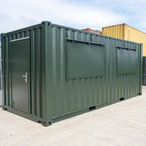 Container 20 Pés com Dupla Alçapão de Serviço