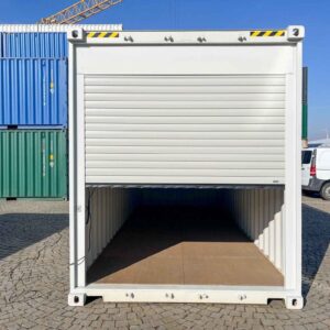 Container High Cube 6 metros com Portas de Enrolar