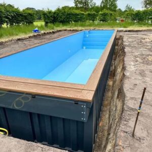 Container Piscina 40 Pés - Piscina Container 12 Metros