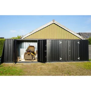 Container Desmontável Padrão 8x2m Preto RAL 9005