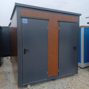 Container Sanitário Duplo 2 Cabines - WC e Chuveiro