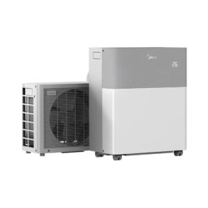 Ar condicionado e desumidificador portátil Midea PortaSplit 4 em 1 de 3,5 kW